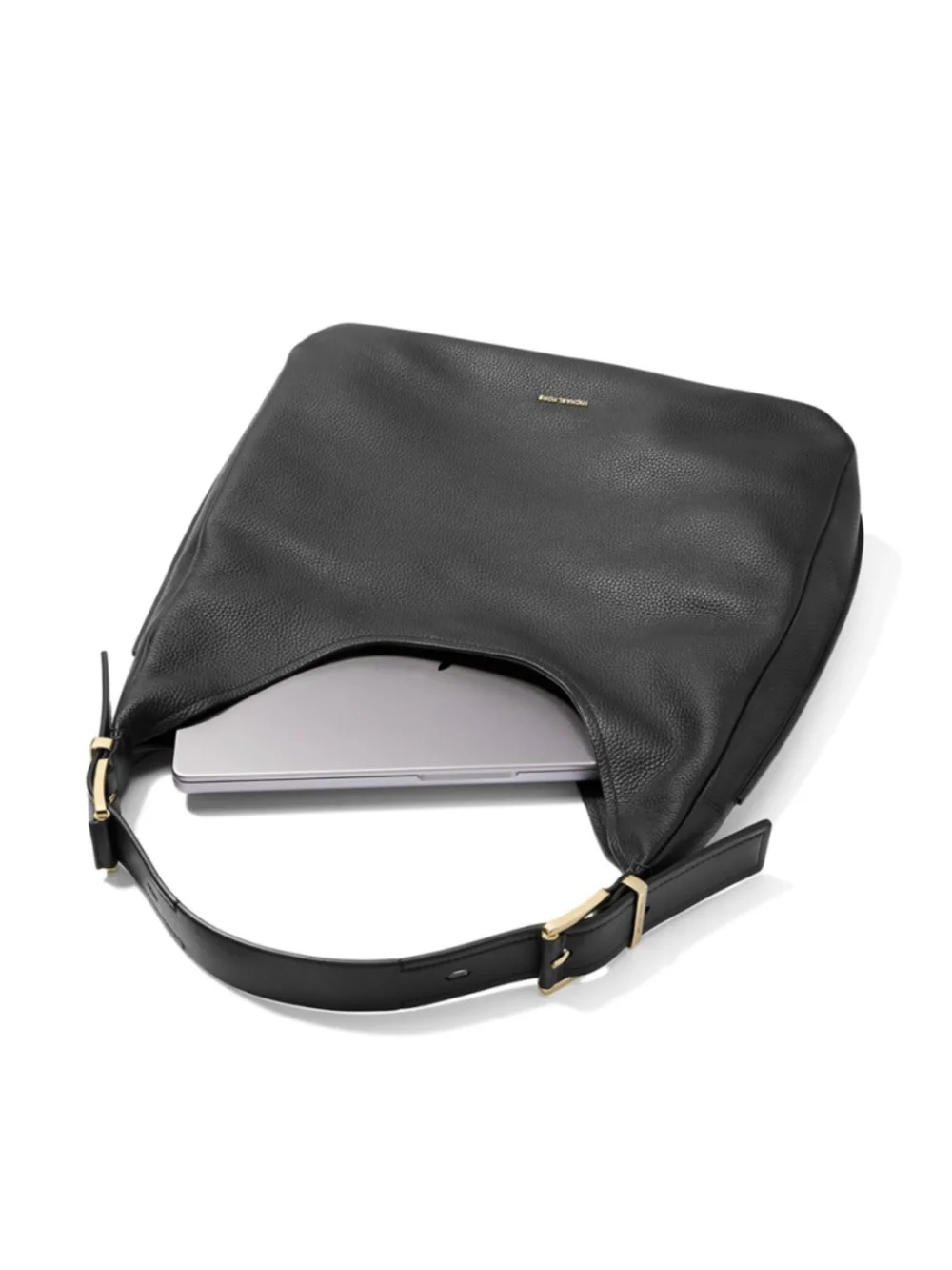Women's MICHAEL KORS Black Nolita Large Hobo Shoulder Bag Black SKU771